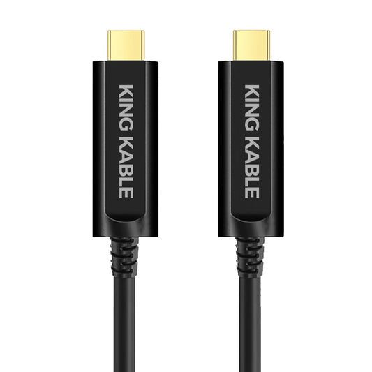 KING KABLE High Flex Optical Fiber USB3.1 Type C Towline Cable 10Gbps USB3.0 Not Backward Comaptible with USB2.0 USB1.1 Version USB055