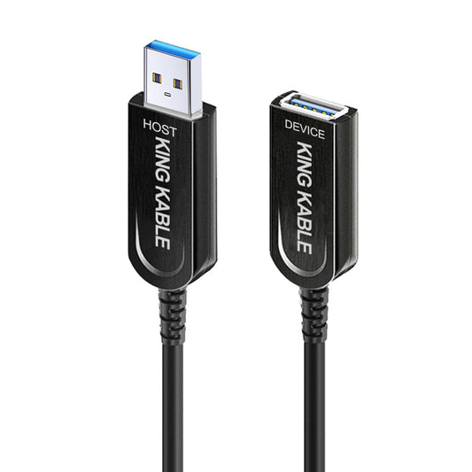 KING KABLE Optical Fiber USB3.1 Gen2 TypeA Male to Female Cable USB3.0 Not Backward Compatible with USB2.0 USB1.1 Version USB022