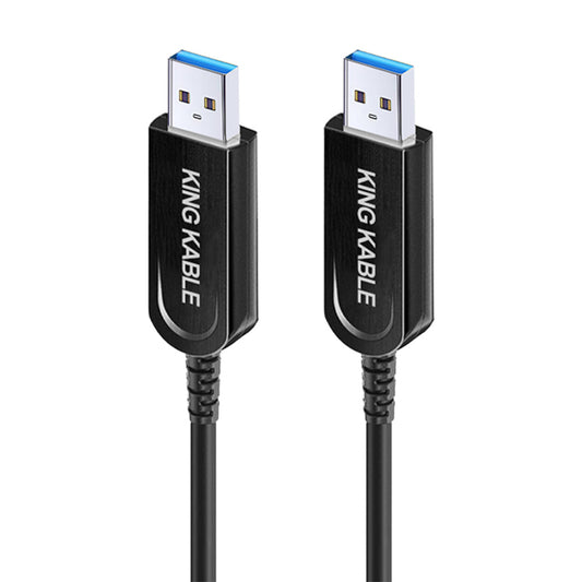 KING KABLE Optical Fiber USB3.1 Gen2 TypeA Male to Male Cable USB3.0 Not Backward Compatible with USB2.0 USB1.1 Version USB024